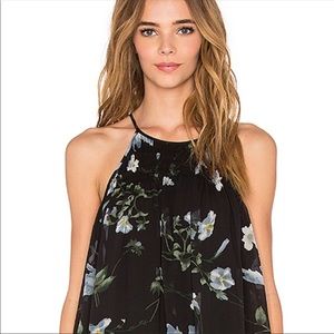 Joie High Neck Floral Top